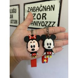 Mickey Mouse Çift Anahtarlık