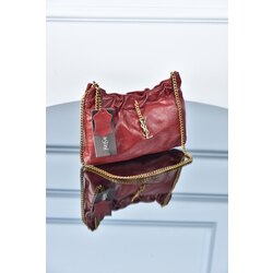 YVES SAINT LAURENT  - Pac Pac Ruched Hobo Bag