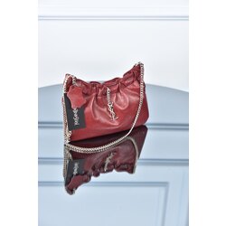 YVES SAINT LAURENT  - Pac Pac Ruched Hobo Bag