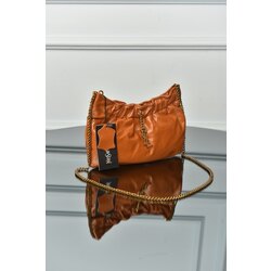 YVES SAINT LAURENT  - Pac Pac Ruched Hobo Bag 
