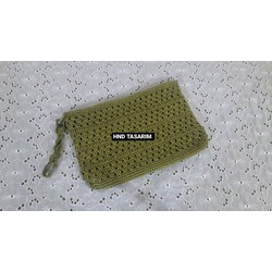 Yeşil Clutch Çanta  