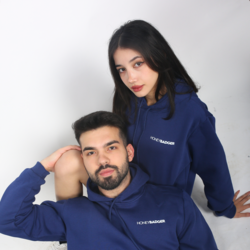 HONEYBADGER - MAVİ BASIC HOODİE