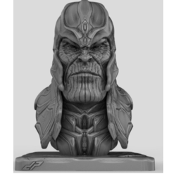 Thanos Bust 3D Printing Bust Stl File
