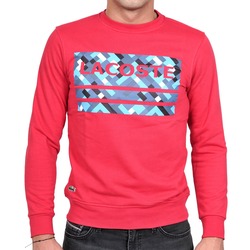 Lacoste Kırmızı Bisiklet Yaka Sweatshirt
