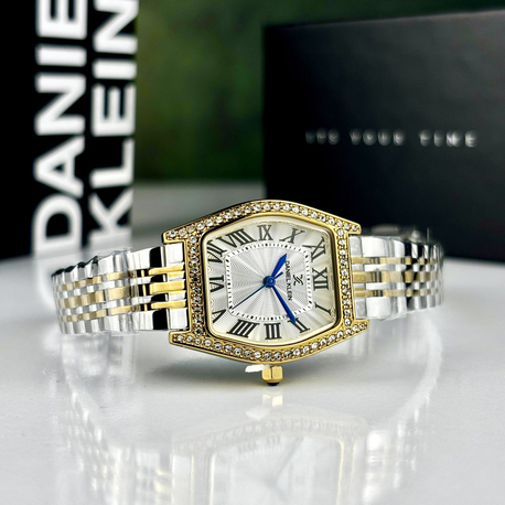 DANIEL KLEIN DK.1.14106-3 “GOLD-SILVER KASA” KADIN KOL SAATİ
