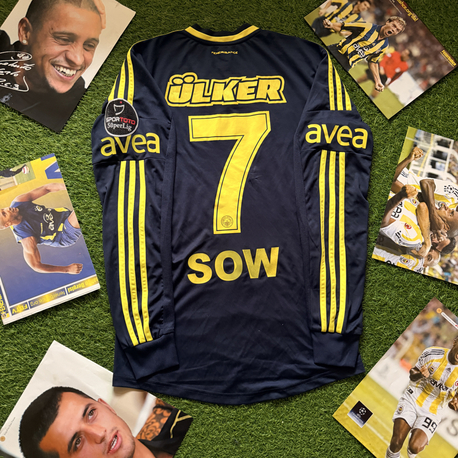 Orijinal 13/14 Sezonu Moussa Sow Uzun Kollu Fenerbahçe Forması S beden