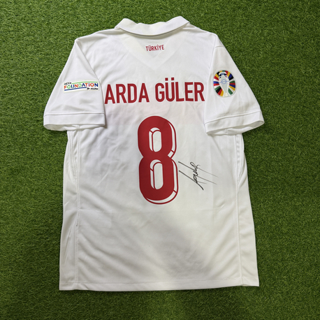 Orijinal Arda Güler Islak İmzalı Milli Takım Forması M beden