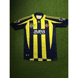 Orijinal 07/08 Sezonu Alex de Souza Islak İmzalı Fenerbahçe Forma M beden
