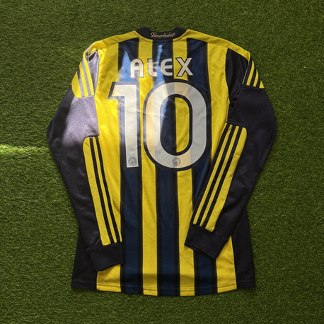 Orijinal 11/12 Sezonu Alex de Souza Uzun Kollu Fenerbahçe Forması S-M beden