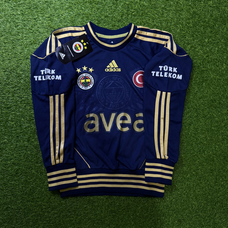 Orijinal 10/11 Sezonu Fenerbahçe Sweatshirt Etiketli