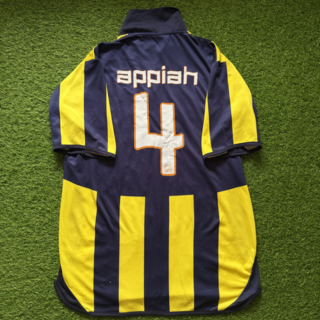 Orijinal 06/07 Sezonu 100. Yıl Stephen Appiah Çubuklu Fenerbahçe Forma M beden