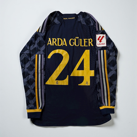Orijinal 23/24 Sezonu Arda Güler Real Madrid Uzun Kollu Forma M beden