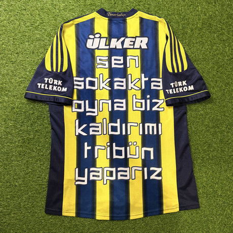 Orijinal Lisanslı 11/12 Sezonu Fenerbahçe Çubuklu Forması L beden