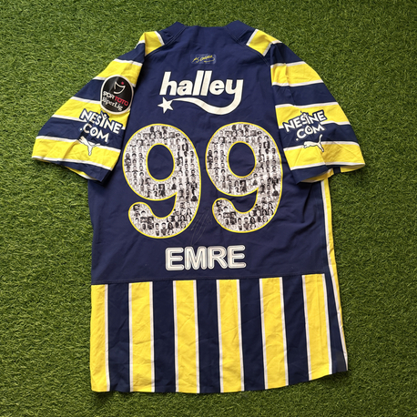 Orijinal 22/23 Sezonu Emre Mor Maçta Giydiği Islak İmzalı Fenerbahçe Forması M beden