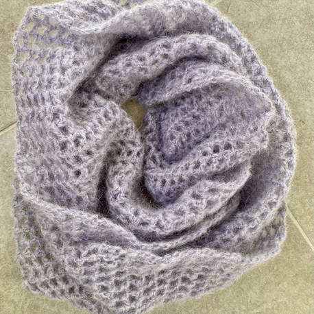 Mohair yumuşak boyunluk