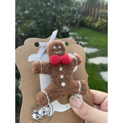 Kurabiye adam broş (ginger bread)
