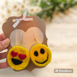 Emoji Küpe