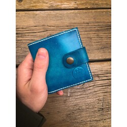 Çıtçıtlı Bifold Deri Cüzdan