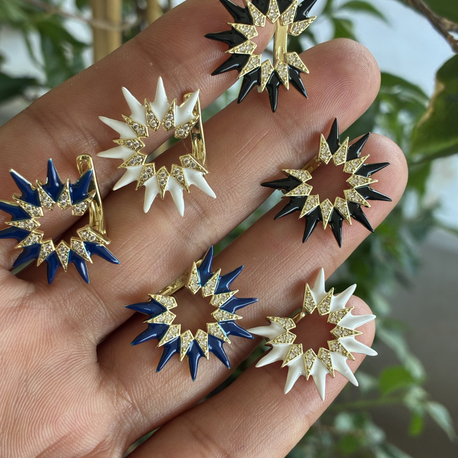 Mineli SUN  SHİNE Küpe 