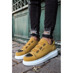 Chekich Erkek Aynalı Sarı Ayakkabı - Ch251