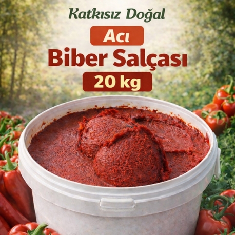 20 KG ACI BİBER SALÇASI