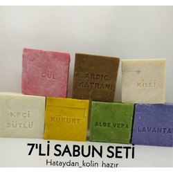 7 Lİ SABUN SETİ