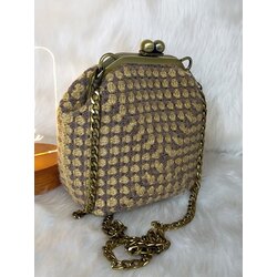 Antik Burslu Mini Çanta