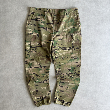 (W40) Kamuflaj Kargo Pantolon