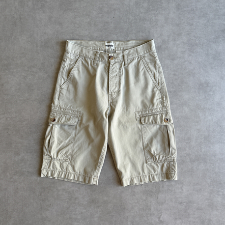 (W29) Wrangler Vintage Kargo Bej Şort