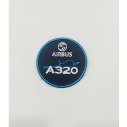 Airbus 320 Logo Nakışlı Mont Peçi