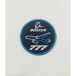 Boeing 777 Uçak Nakışlı Mont Peçi