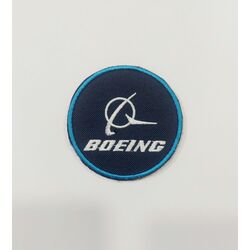 Boeing Logo Nakışlı Mont Peçi