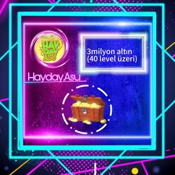 3 milyon altın(40level üzeri)