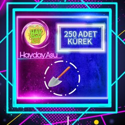 250 adet kürek