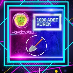 1000 adet Kürek