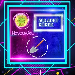500 adet kürek