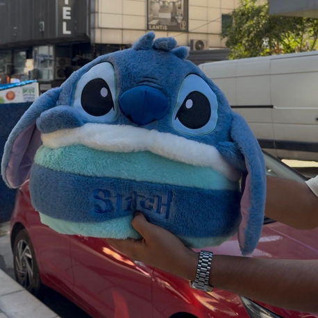 Battaniyeli Stich Peluş