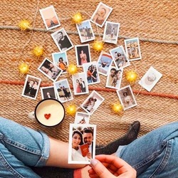  Kişiye Özel 20 Adet 5x7 cm Mini Fotoğraf Baskısı