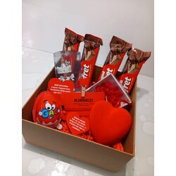 ÇİKOLATA BOX KIRMIZI