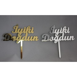 İyiki Doğdun Pasta Süsü