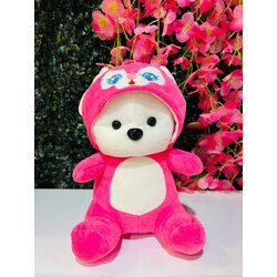 Kapüşonlu Puffy Hug Ayıcık
