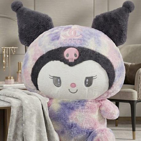 Battaniyeli Kuromi Peluş 50cm