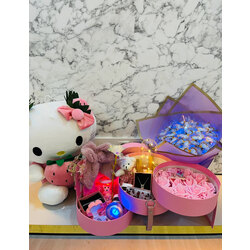 Pembe kat kat hello Kitty Hediye seti