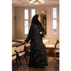 Suudi nakışlı abaya