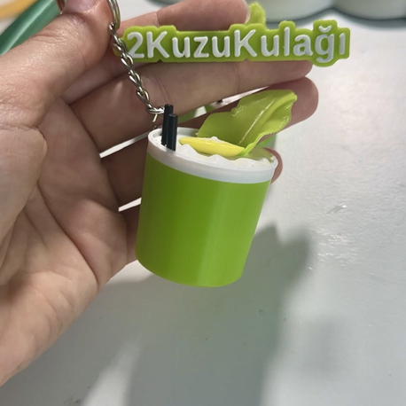 Kuzu Kulağı Anahtarlık