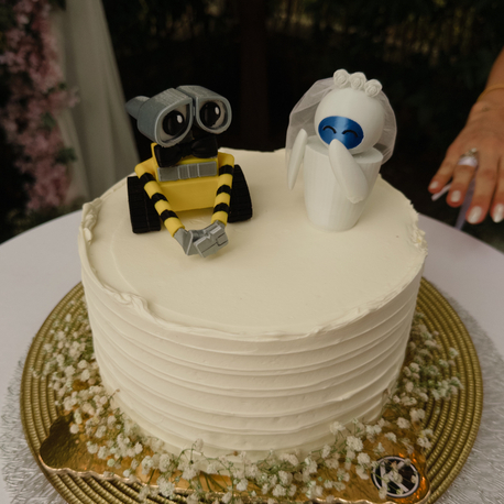 Wall-e Eve Gelin Damat Pasta Süsü