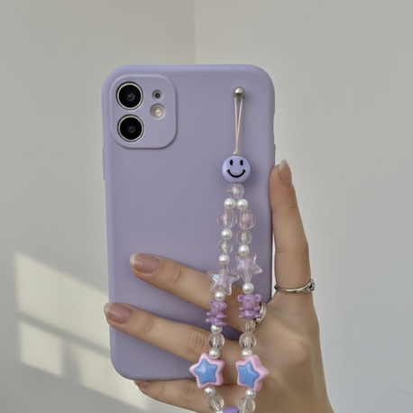 • BEADED CHARM | LILAC