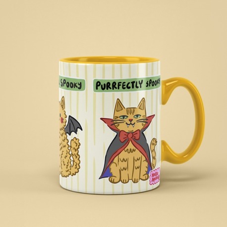 HALLOWEEN CATS KUPA