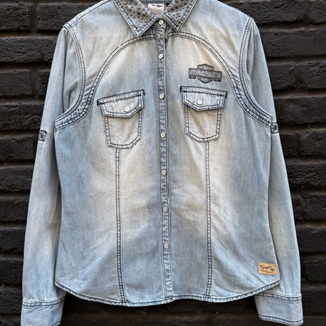 Vintage Harley Davidson Kot Ceket