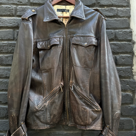 Vintage Just Cavalli Deri Ceket